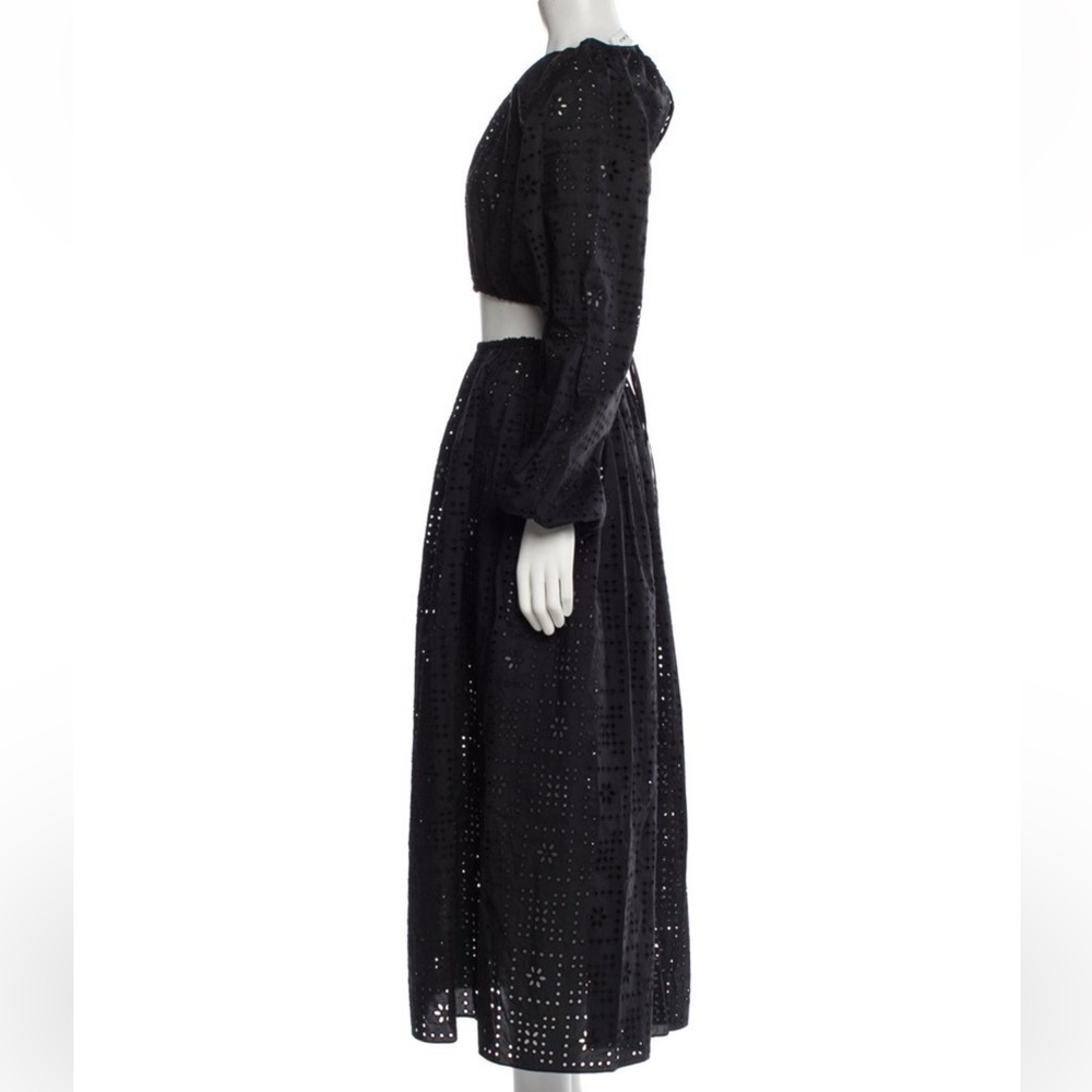 Matteau Lace Pattern Skirt Set – Black – XS - Picture 2 of 4